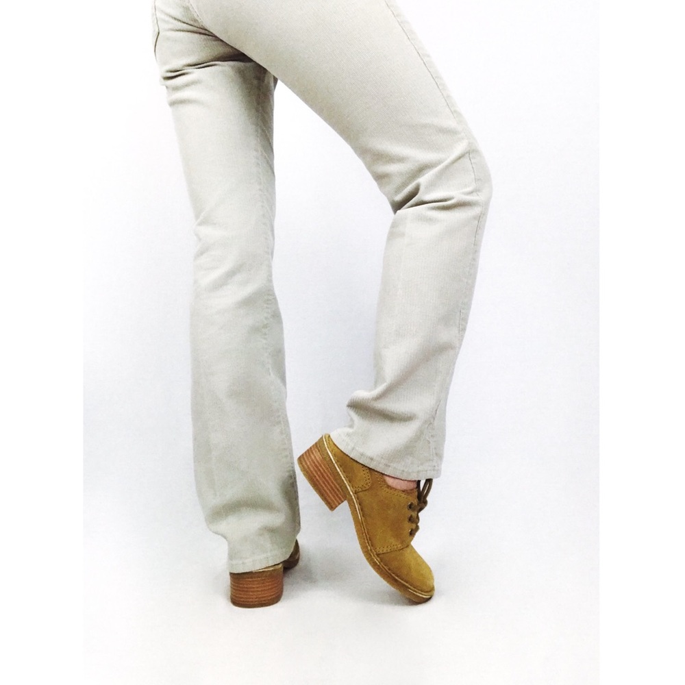 Y2K Suede Square-Toe Derby Shoes | Size 8